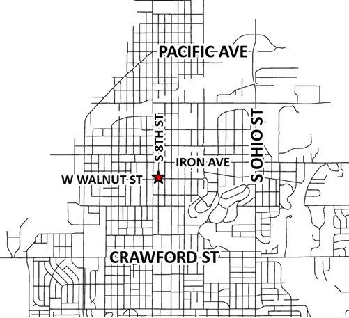 UTILITY CONSTRUCTION NOTICE W WALNUT ST AND S 8TH ST - News Image